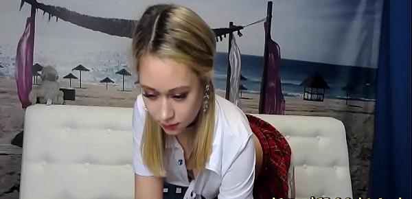  Petite Slutty Schoolgirl From Russia Has No Gag Reflex